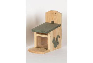 Eichhörnchen Futterhaus aus Holz